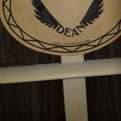 RARE Dean Signature Scott Weiland Exotica 2011 Natural Acoustic-Electric Guitar (All-Solid Wood) image 13
