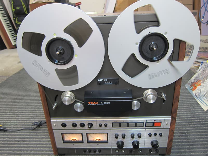TEAC A-6600 1/4" 2-Track Reel to Reel Tape Recorder image 1