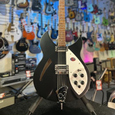 New 2024 Rickenbacker 330 Guitar - Matte Black, with OHS Case, 330MBL Auth Dlr 750 image 14