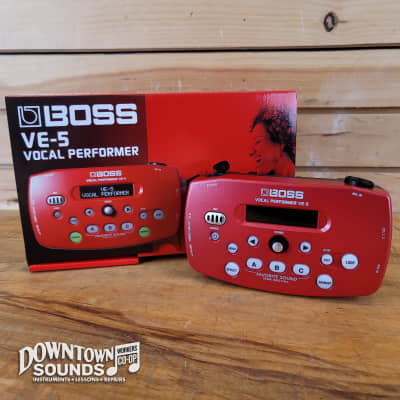 BOSS VE-5 レッド [VE-5-RD] Boss VE-5 Vocal Performer - Red | Sweetwater