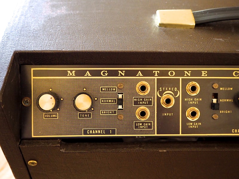 Magnatone Estey Custom 450 2-Channel 25-Watt 1x12" Guitar Combo with 5" / 7" Midrange Drivers image 3