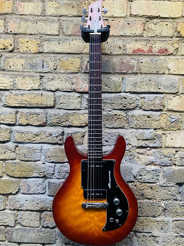 Ampeg AMG1 Maple Quilt Top 2000 Amber Burst Reverb UK