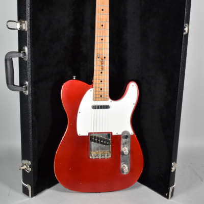LSL Instruments Tbone One Candy Apple Red Finish Electric Guitar w/OHSC for sale