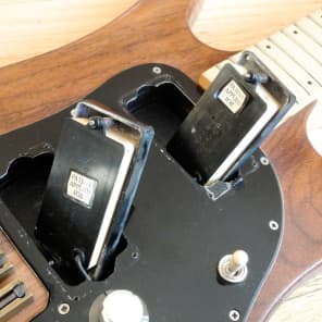 1970s Bunker Pro-Bass Vintage Electric Bass Guitar Pro Line Dimarzio w/ hsc image 12