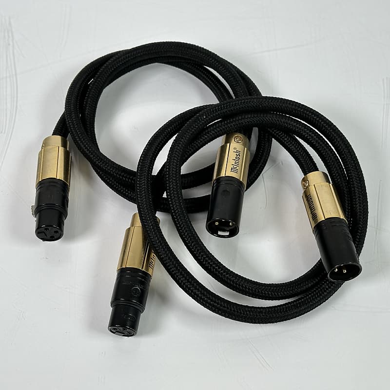 McIntosh XLR Interconnect Cables 1m Pair  			