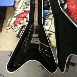 SALE:  Gibson Flying V 2007 Worn Black with Gibson Branded Kahler Tremolo image 3