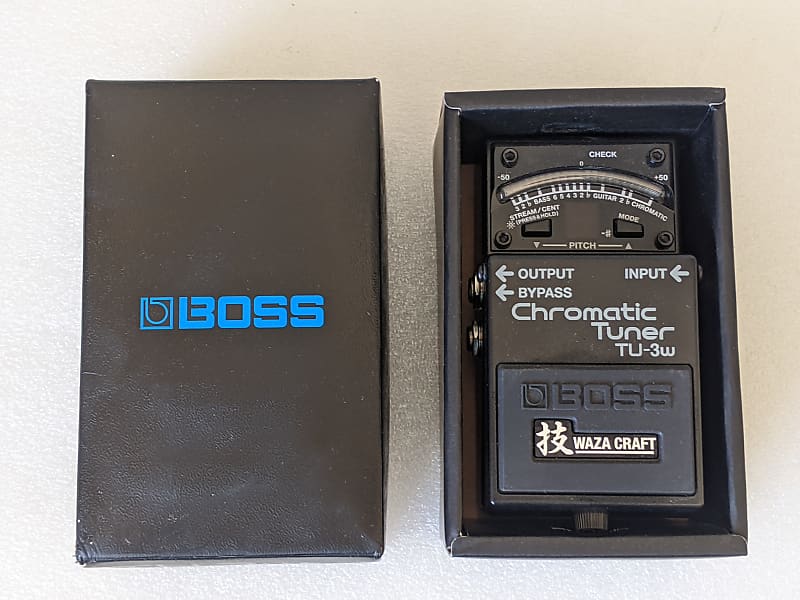 New Boss TU-3W Waza Craft Chromatic Tuner Pedal | Reverb