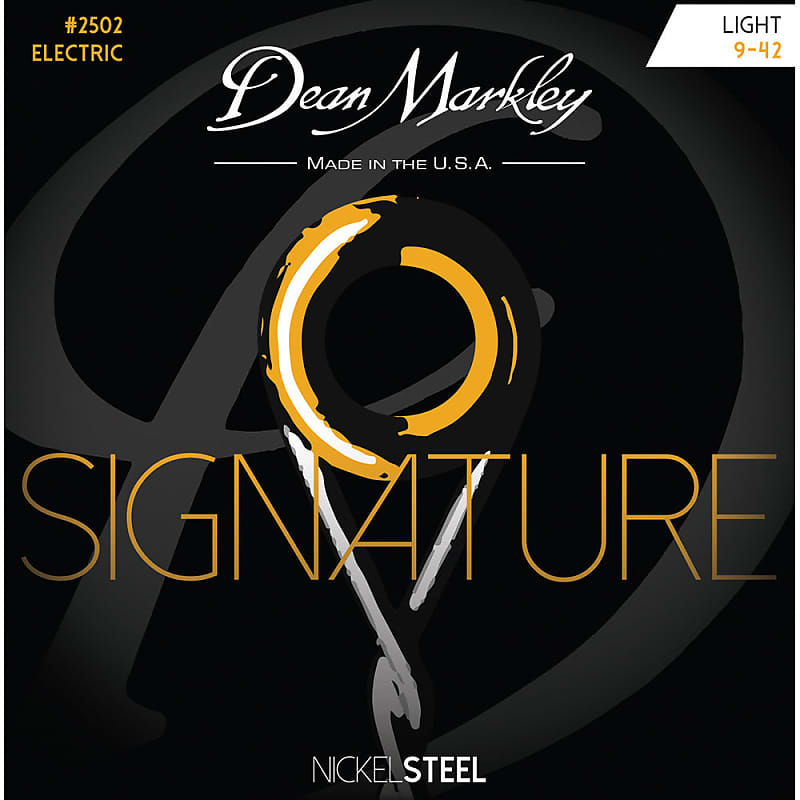 Dean Markley Light 9-42 NickelSteel Electric Signature Series String Set image 1