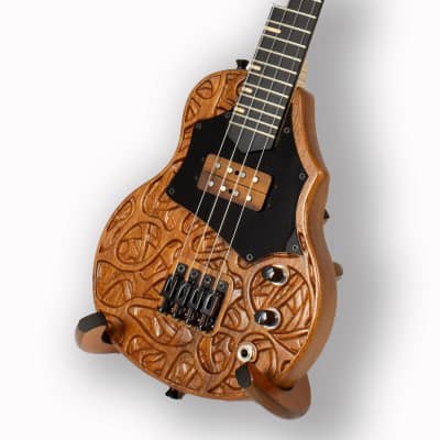 Sparrow 3D Carved Roots Tenor Steel String Electric Ukulele (Built to order, ships in 14 days) for sale