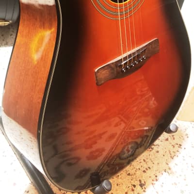 Fender CD-60  2017 Subburst image 1