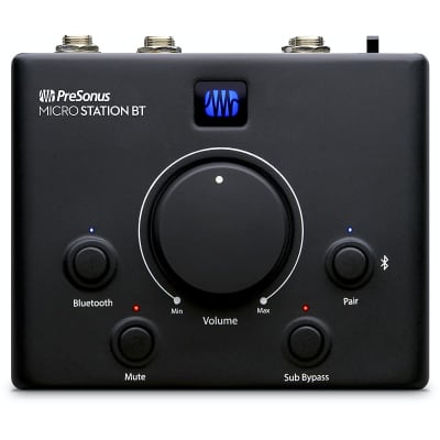 PreSonus MicroStation BT 2.1 Bluetooth Studio Monitor Controller