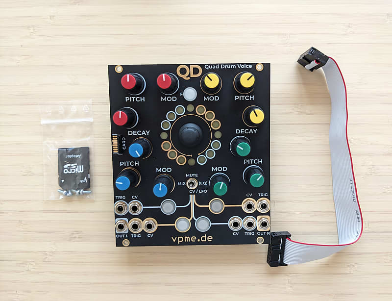 vpme.de Quad Drum Voice Eurorack Module Reverb