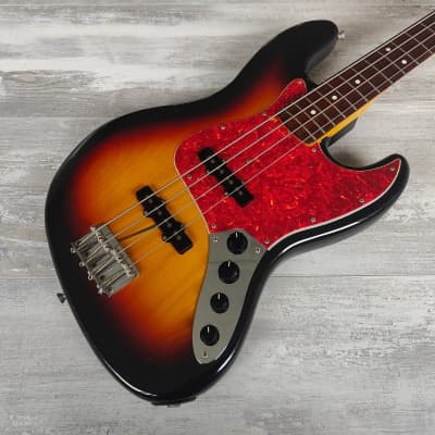 2002 Fender Japan ‘62 Reissue Active Watanabe Jazz Bass (Sunburst) image 1