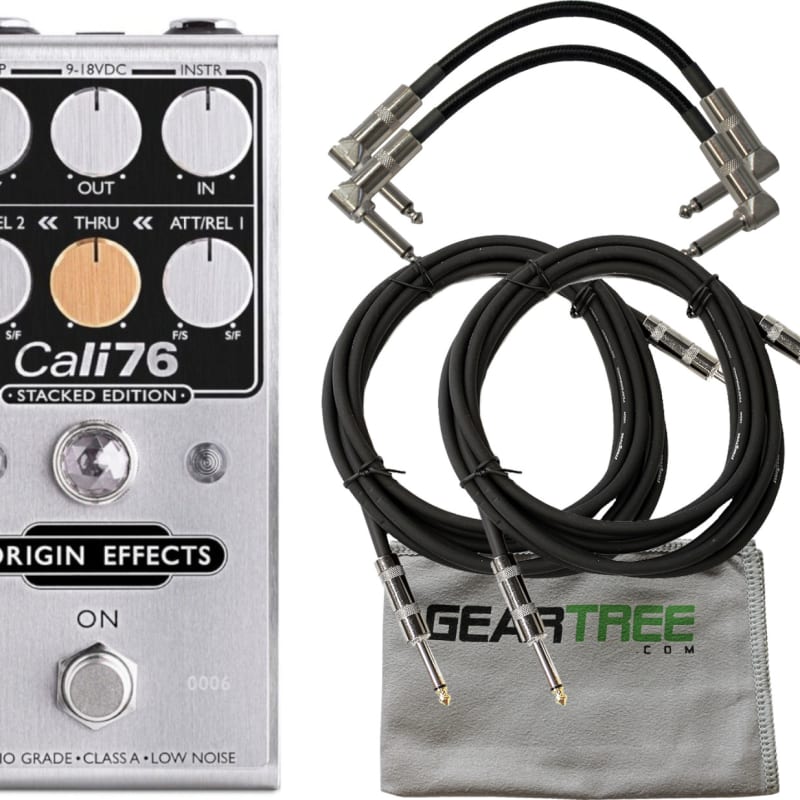 Origin Effects Cali76 Compact Deluxe Compressor Pedal w/ Patch