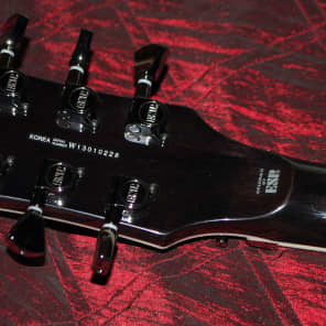 ESP LTD EC1000 FR Deluxe Electric Guitar See Thru Black EMG's Floyd Rose!! image 3