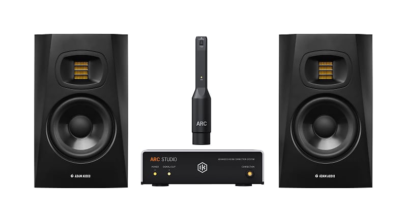 ADAM Audio T5V-ARC-STUDIO-K 5 Monitor Pair with Acoustic