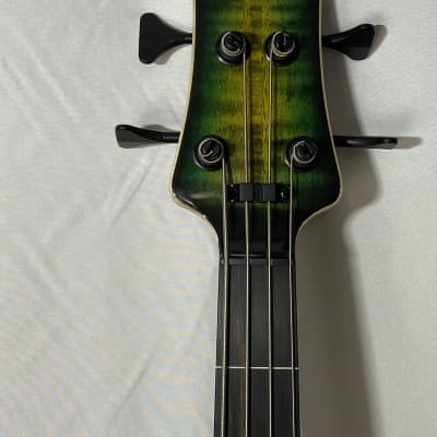 Fretless bass Form Factor Audio Wombat 4 Emerald Burst 34" scale image 6