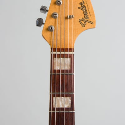 Fender Jaguar Solid Body Electric Guitar (1966), ser. #171100, black tolex hard shell case. image 5