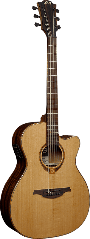 Lag T118ASCE Tramontane 118 Auditorium Slim Cutaway 6-String Acoustic-Electric Guitar image 1