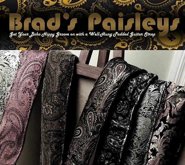 Brad paisley guitar strap top