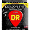 DR DRAGON SKIN™ - CLEAR Coated Electric Guitar Strings: Medium 10-46 (2-Pack)