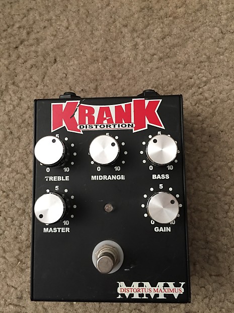 ギター Krank Distortus Maximus Krank Distortus Maximus Distortion Pedal | Guitar World