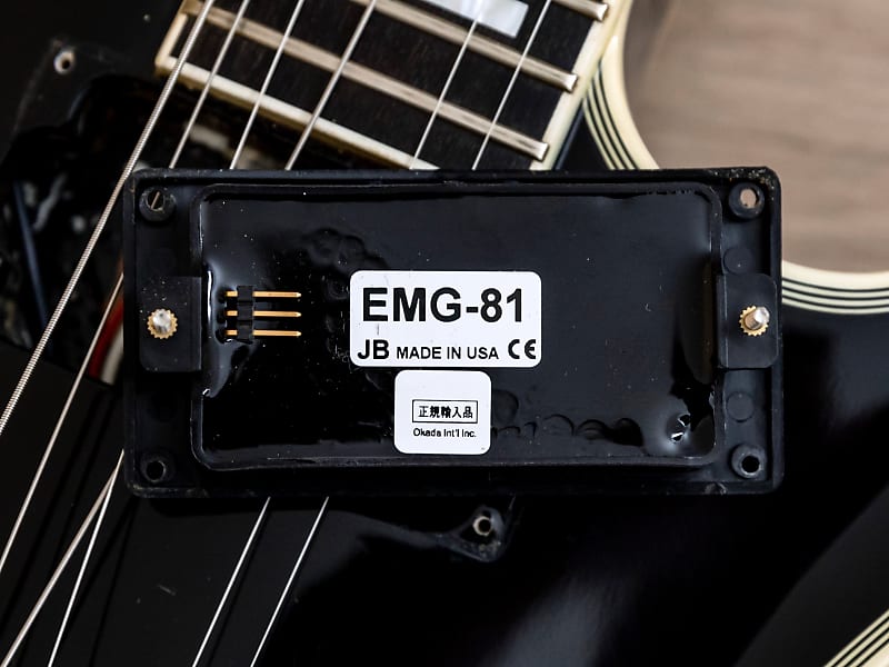 Edwards by ESP E-LP-92CD Custom Black Beauty Electric Guitar