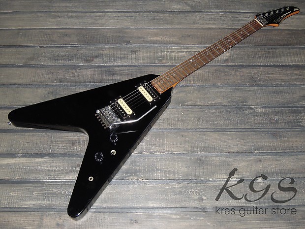 Tokai FVD-70 Flying V 1983 Black | Reverb Tokai FVD-70 Flying V 1983 Black | Reverb