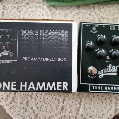 Reverb.com listing, price, conditions, and images for aguilar-tone-hammer-preamp-direct-box