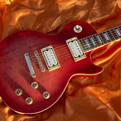 Pearly Gates Epiphone Les Paul Standard upgraded American Sperzel Tuners image 9