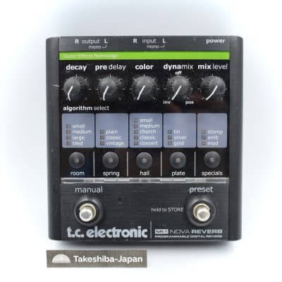 tc electronic Nova Reverb エフェクター Amazon.com: TC Electronic NR-1 Nova Reverb Guitar Pedal