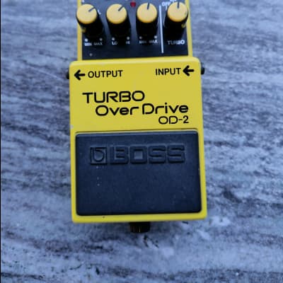BOSS TURBO OverDrive OD-2 1987年製 Boss OD-2 Turbo Overdrive | Reverb