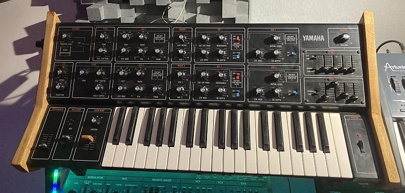 YAMAHA CS-15 SYNTHESIZER ヤマハ シンセサイザー 通電のみOK 動作