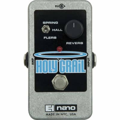 Electro-Harmonix Holy Grail Nano Reverb Guitar Effect Pedal image 2