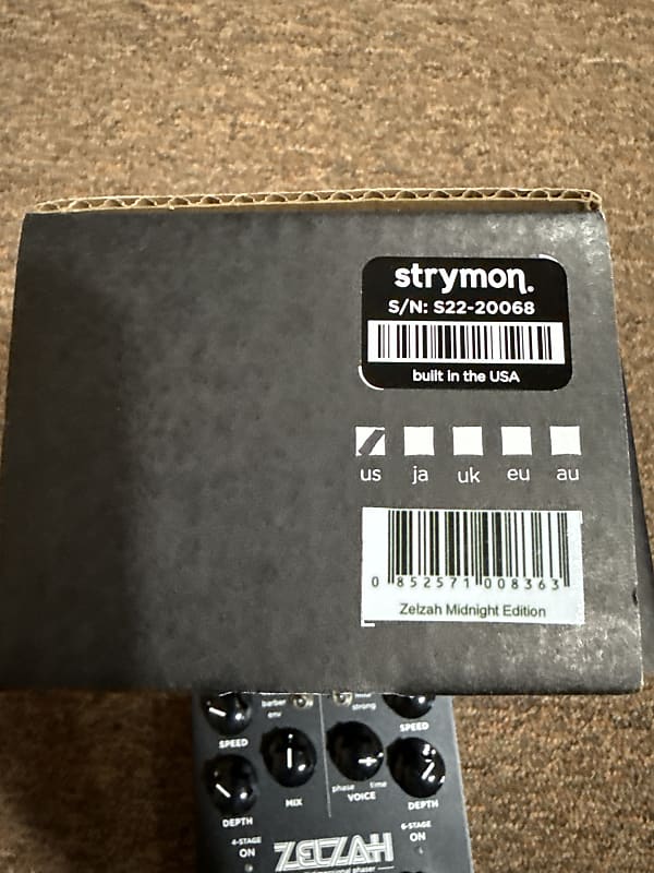 ギター strymon ZELZAH Midnight Edition Strymon Zelzah (Midnight Edition) - Perfect Circuit