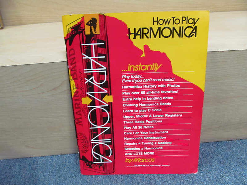 How To Play Harmonica by Marcos Book Reverb