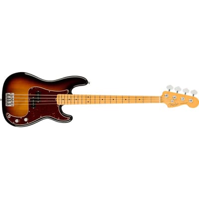 Fender American Professional II Precision Bass, Maple Fingerboard, 3 Tone Sunburst image 2
