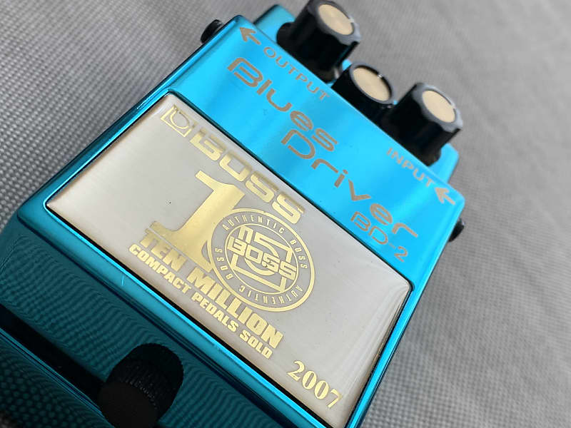 【美品】BOSS Blues Driver BD-2 BOSS BD-2-B50A Blues Driver 50th Anniversary Effects Pedal