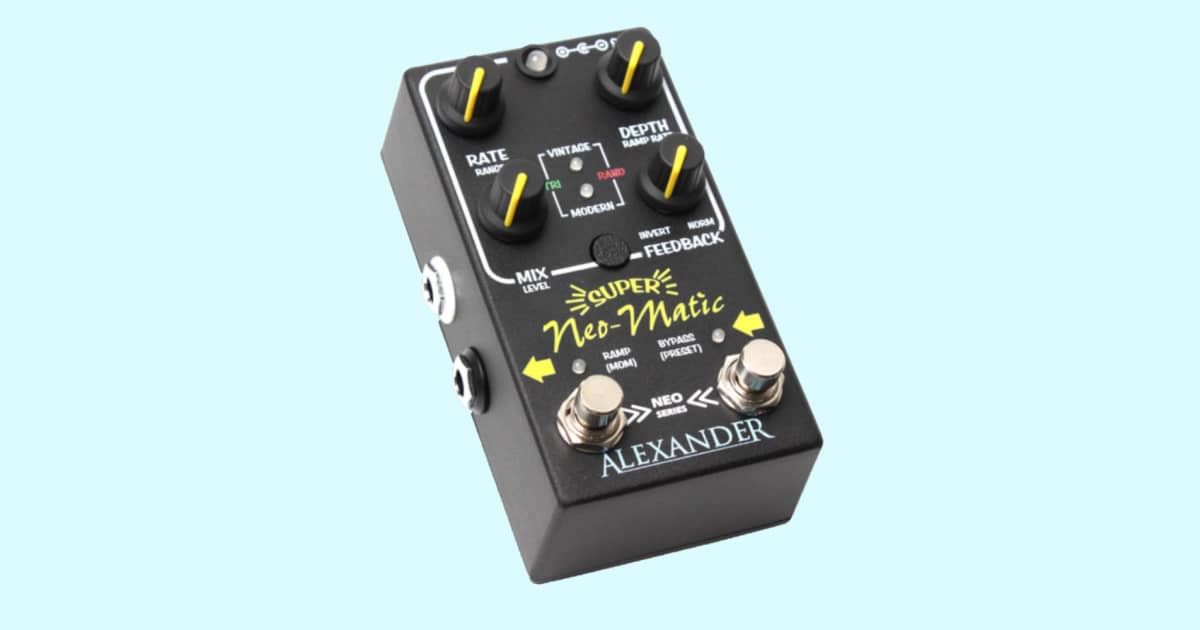Alexander Pedals' Super Neo-Matic Is a New Take on a | Reverb News
