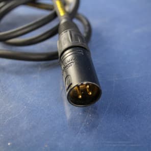 Mogami Neglex 2534 Microphone Cable 3' stereo 1/4" to XLR; gold connec image 2