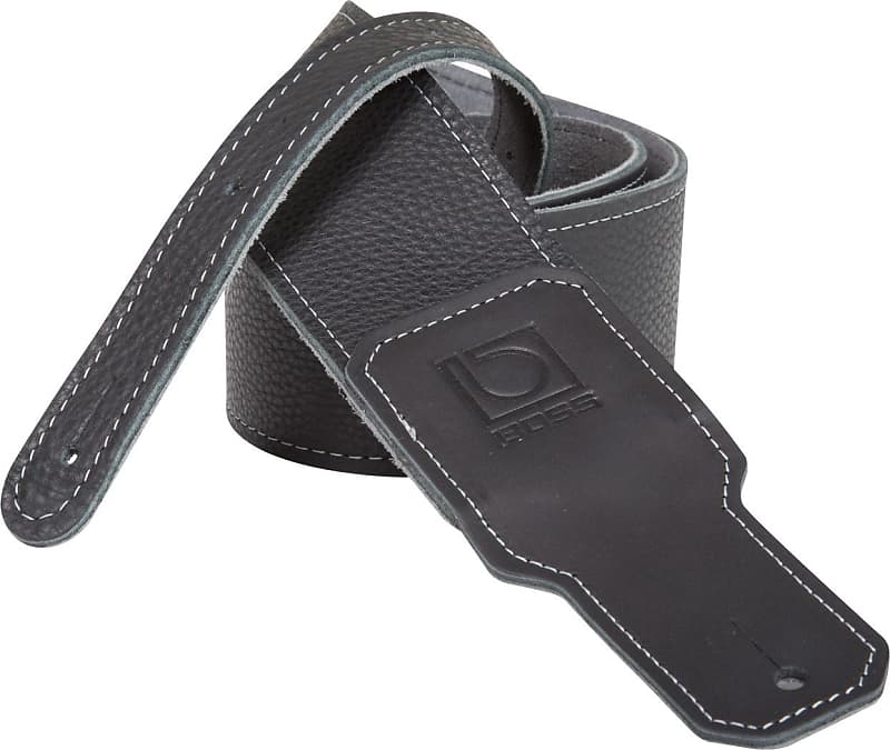 Levy's MSS2 4.5-inch Garment Leather with Heavy Padding Bass Strap - Black