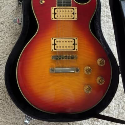 Electra X935CS Pro Endorser Cherry Sunburst Finish LP Electric Guitar, MIJ +Case image 10