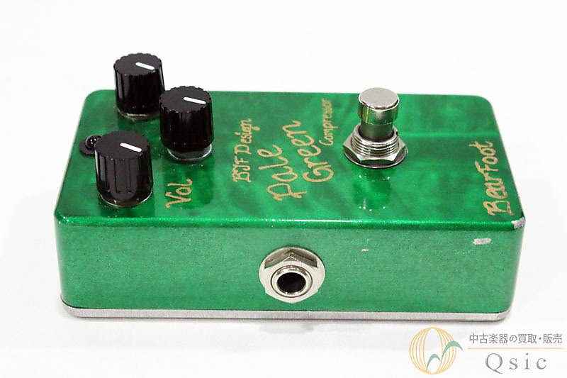 Bearfoot FX Pale Green Compressor | Reverb