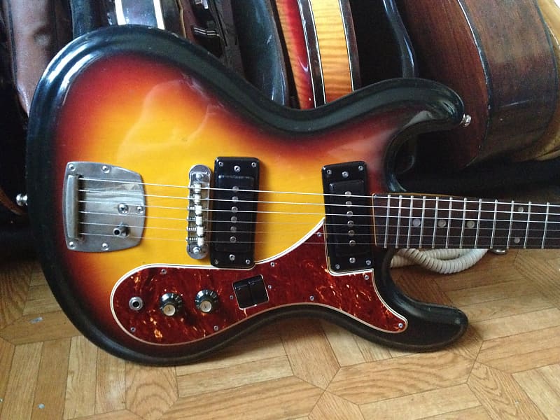 70's 1972 Aria Diamond Univox Phase 1 Custom Hi-Flier Mosrite