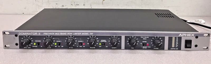 Aphex Dominator II 720 ピークリミッター　#2 Aphex Dominator II Model 720 (723) Compressor #5 - BN1studio