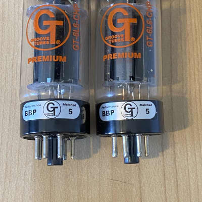 Set of 4 GrooveTubes GT 6L6 B Fender Power Tubes for