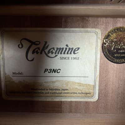 Takamine P3NC Pro Series 3 NEX Cutaway W/OHSC - Natural image 11
