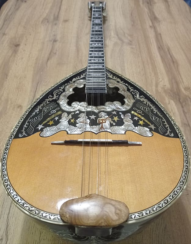 Greek Bouzouki with HARDCASE and pickup and 300 backing track Reverb