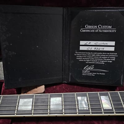 Gibson Custom Shop "Skull Crusher" Les Paul Custom Boneyard *COLLECTOR GRADE MINT* Adam Jones! Zakk Wylde! Slash! image 3