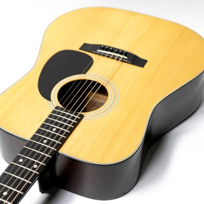 Vintage Morris W-15 Acoustic Guitar with Hardshell Case - Natural image 10